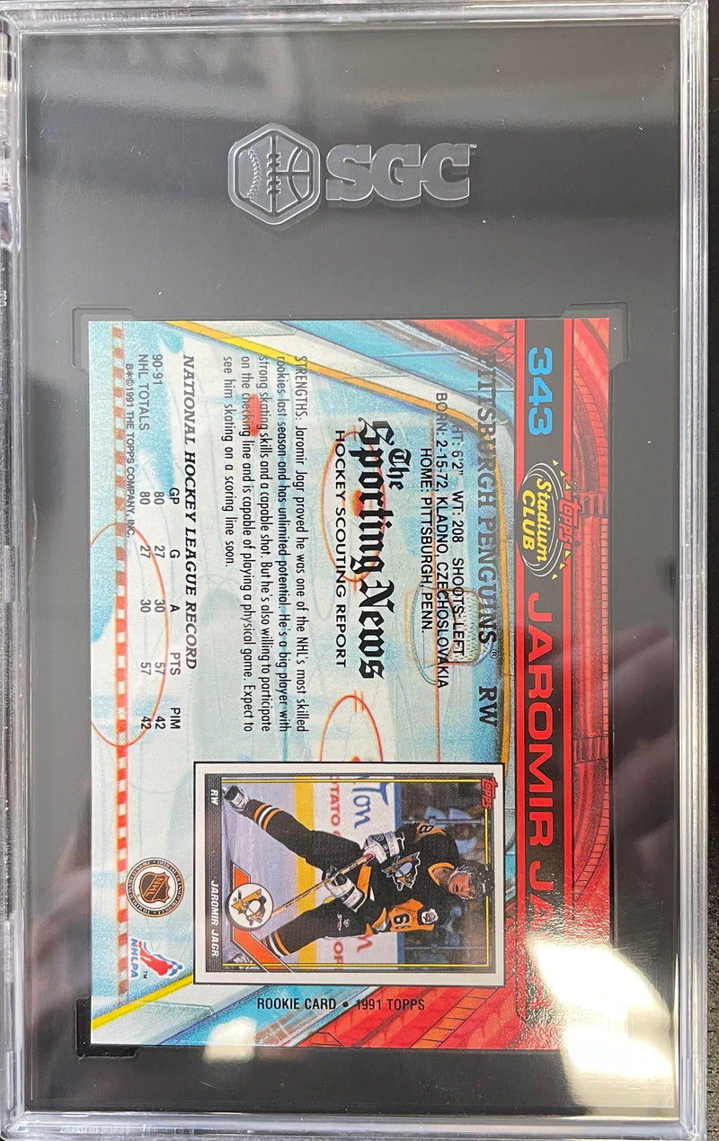 1991 TOPPS STADIUM CLUB - J. JAGR -