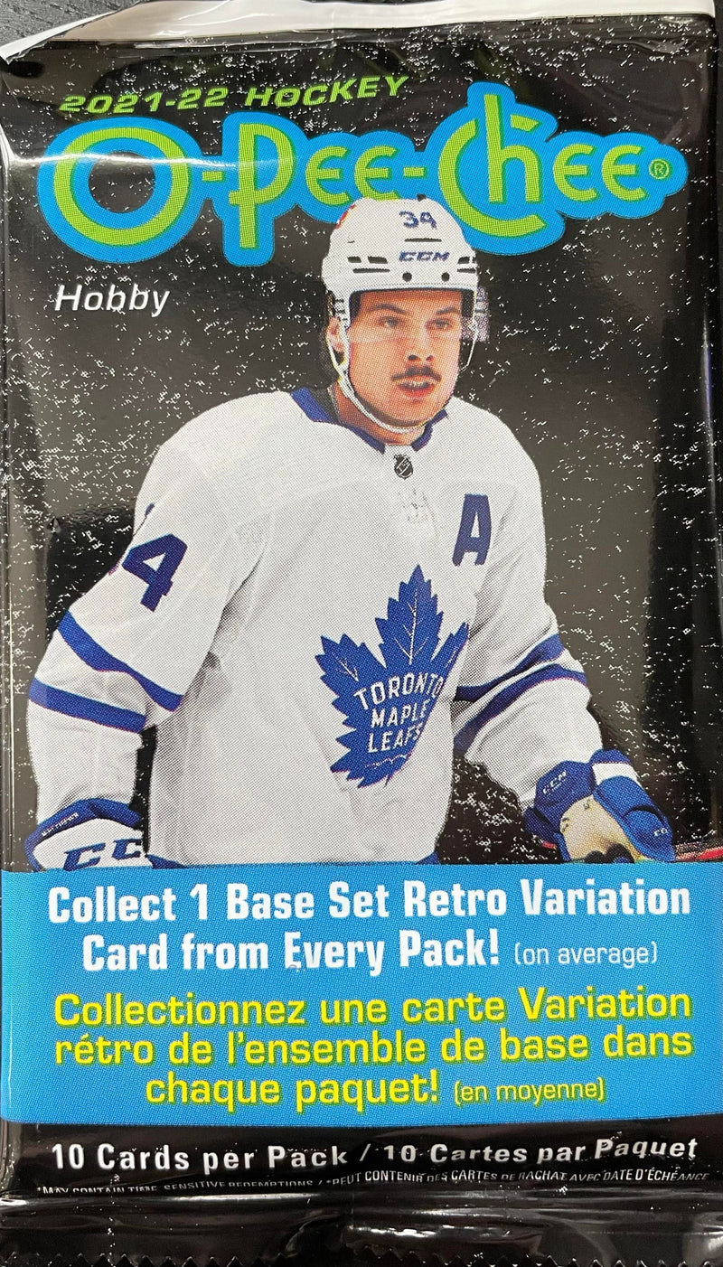 2021 UPPER DECK O-PEE-CHEE HOCKEY HOBBY PACK