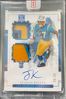 2020 PANINI IMPECCABLE - J. KELLEY - #140 - #'D/35 - DUAL RELIC - AUTOGRAPH  - RC