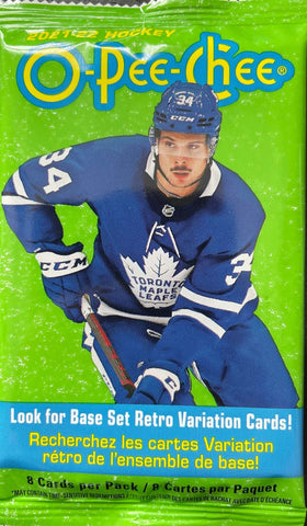 2021 UPPER DECK O-PEE-CHEE HOCKEY RETAIL PACK