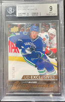 2015 UPPER DECK SERIES ONE - UD EXCLUSIVES - YOUNG GUNS - J. MCCANN - #219 - #'D/100 - RC - BGS9***