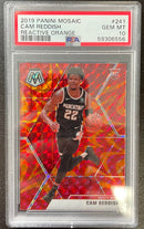 2019 PANINI MOSAIC - REACTIVE ORANGE PRIZM - C. REDDISH -