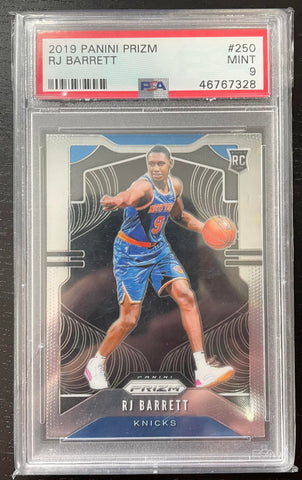 2019 PANINI PRIZM - R. BARRETT - #250 - RC - PSA 9***