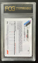 2021 TOPPS CHROME F1 - BLACK/WHITE RAYWAVE REFRACTOR - G. RUSSELL -