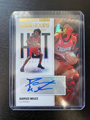 2019 PANINI HOOPS - HOT SIGNATURES - D. MILES -