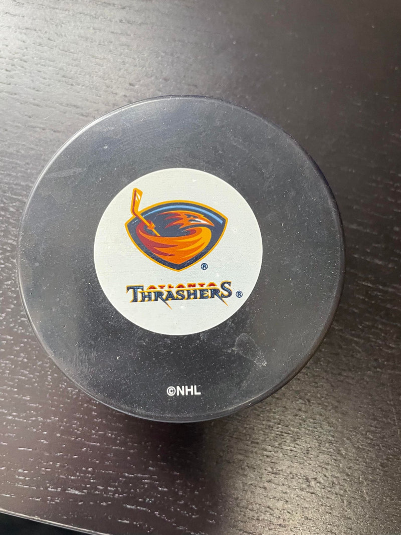 NHL TEAM LOGO HOCKEY PUCK