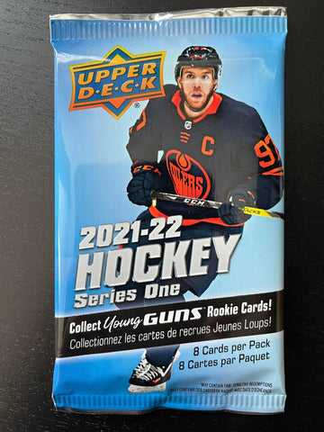 2021 UPPER DECK SERIES ONE HOCKEY RETAIL PACK