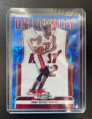 2020 PANINI CONTENDERS OPTIC - BLUE CRACKED ICE PRIZM - UNIFORMITY - J. BUTLER - #15