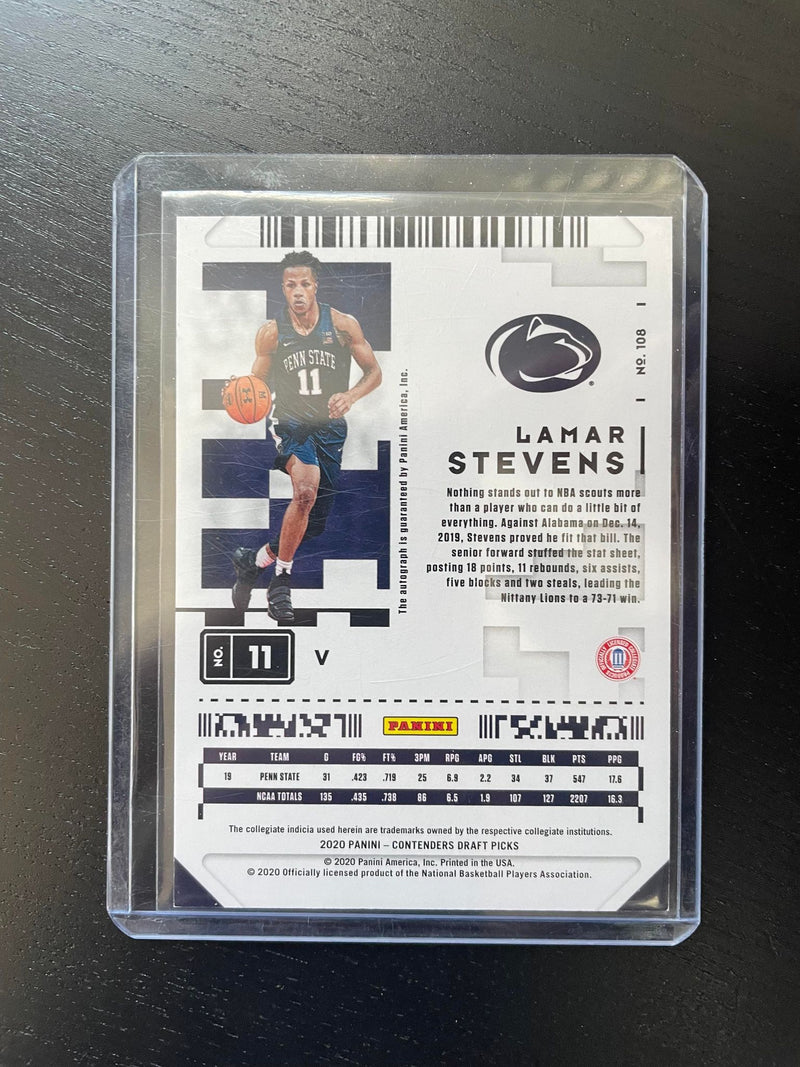 2020 PANINI CONTENDERS DRAFT PICKS - PROSPECT TICKET - L. STEVENS -