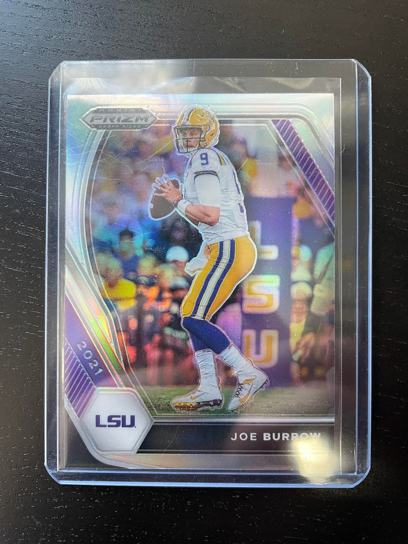 2021 PANINI PRIZM DRAFT PICKS - SILVER PRIZM - J. BURROW -