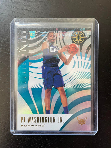 2019 PANINI ILLUSIONS - ROOKIE VISION - P. WASHINGTON JR. - #30 - RC