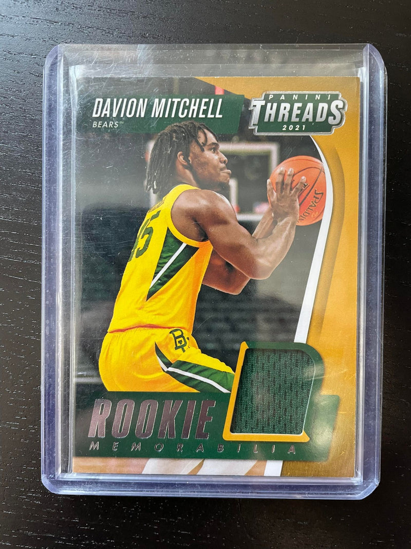 2021 PANINI CHRONICLES DRAFT PICKS - THREADS - D. MITCHELL -