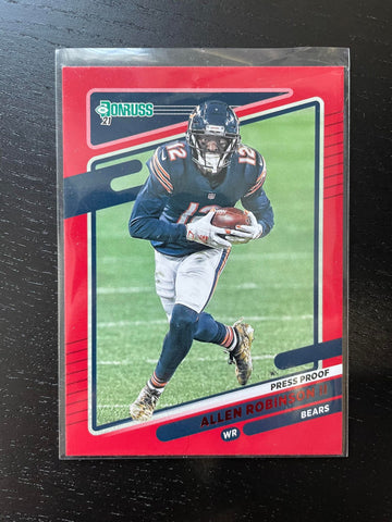2021 PANINI DONRUSS - RED PRESS PROOF - SINGLES - SELECT YOUR PLAYER + RATED ROOKIES!