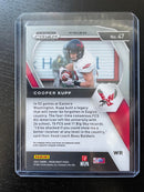 2021 PANINI PRIZM DRAFT PICKS - RED WAVE PRIZM - C. KUPP -