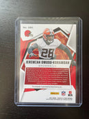 2021 PANINI ROOKIES & STARS - J. OWUSU-KORAMOAH - #180 - #'D/199 - AUTOGRAPH - RC