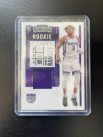 2020 PANINI CONTENDERS - ROOKIE TICKET - J. RAMSEY - #RS-JHR - RELIC - RC