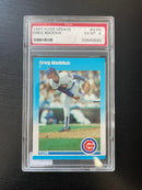 1987 FLEER UPDATE - G. MADDUX -