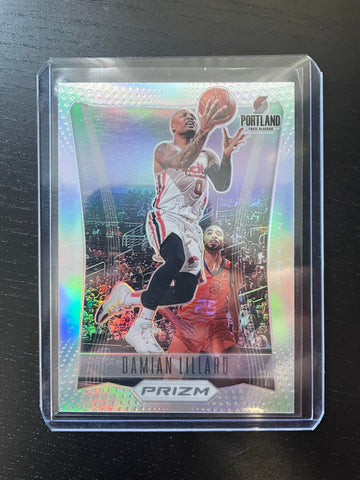 2020 PANINI PRIZM - SILVER PRIZM FLASHBACK - D. LILLARD - #11