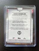 2022 TOPPS TRIBUTE - GREEN - Z. WHEELER - #90 - #'D/99
