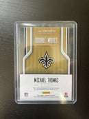 2021 PANINI PLAYBOOK - DOUBLE MOVES - M. THOMAS - #DM-MTH - #'D/299 - RELIC
