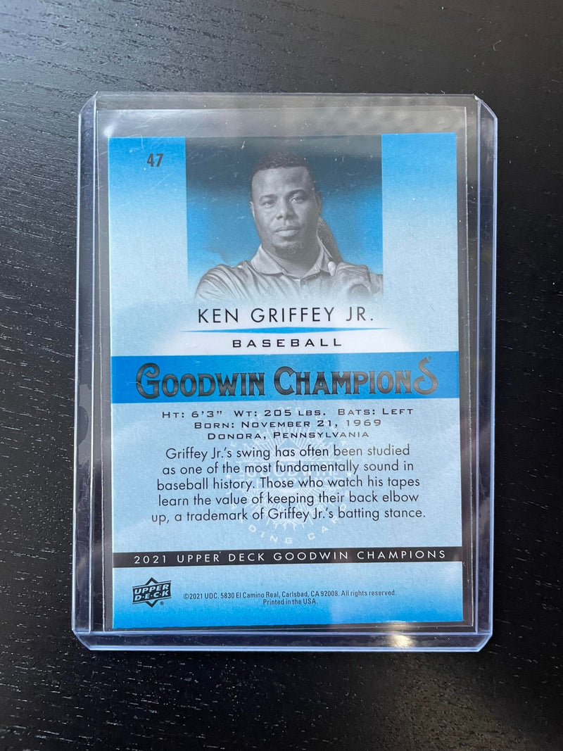 2021 UPPER DECK GOODWIN CHAMPIONS - BLUE - K. GRIFFEY JR. -