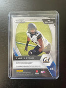 2021 PANINI PRIZM DRAFT PICKS - PRIZM - C. BYNUM - #DPA-CAM - #'D/199 - AUTOGRAPH - RC