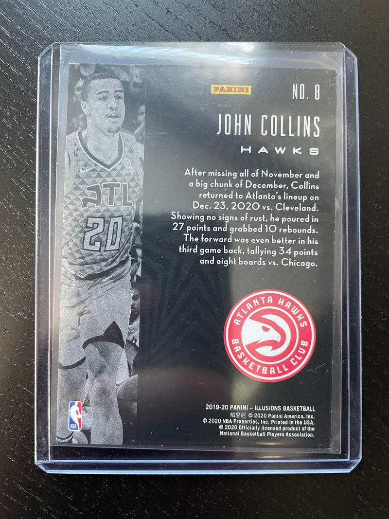 2019 PANINI ILLUSIONS - GOLD - J. COLLINS - #8 - #'D/10