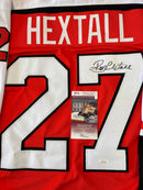 RON HEXTALL - PHILADELPHIA FLYERS/HOF AUTOGRAPHED JERSEY - JSA AUTHENTICATED