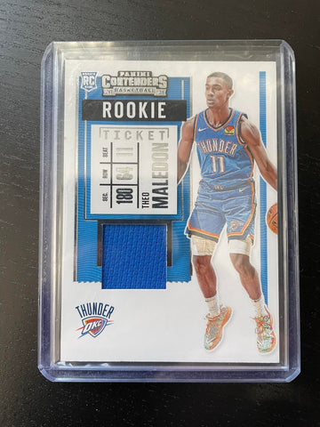 2020 PANINI CONTENDERS - ROOKIE TICKET - T. MALEDON - #RS-TMD - RELIC - RC