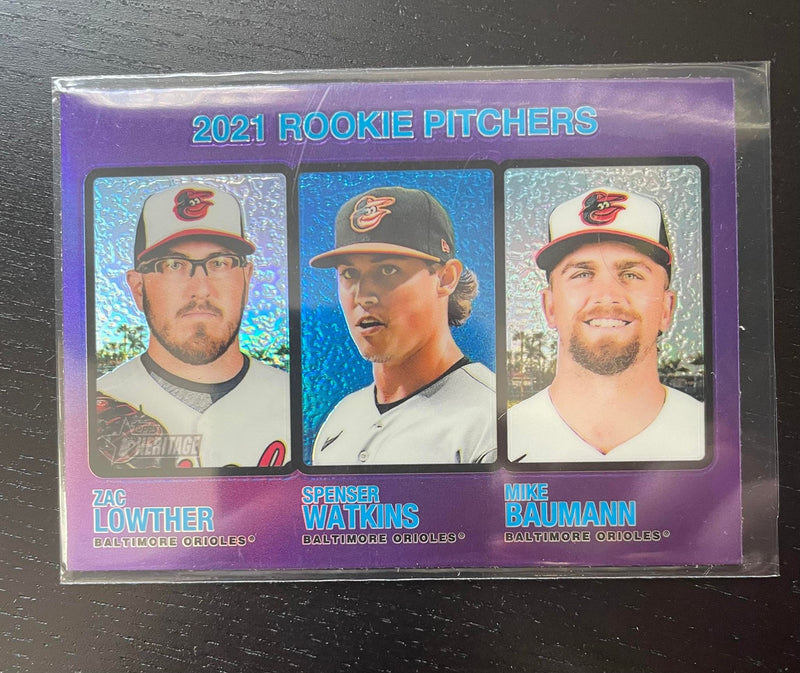 2022 TOPPS HERITAGE - PURPLE - SINGLES - SELECT YOUR PLAYER