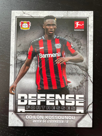 2022 TOPPS BUNDESLIGA - DEFENSE FORTRESSES - SELECT YOUR PLAYERS