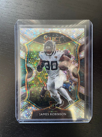 2020 PANINI SELECT - CONCOURSE - SILVER DISCO PRIZM - J. ROBINSON - #88 - RC