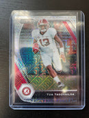 2021 PANINI PRIZM DRAFT PICKS - SILVER MOJO PRIZM - T. TAGOVAILOA - #21 - #'D/25 - RC