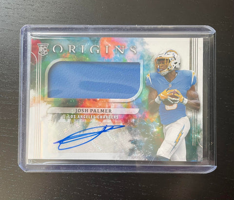 2021 PANINI ORIGINS - J. PALMER - #176 - RELIC - AUTOGRAPH - RC