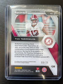 2021 PANINI PRIZM DRAFT PICKS - SILVER MOJO PRIZM - T. TAGOVAILOA - #21 - #'D/25 - RC