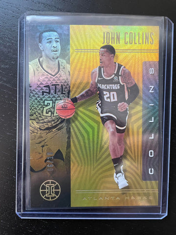 2019 PANINI ILLUSIONS - GOLD - J. COLLINS - #8 - #'D/10