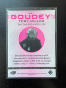 2021 UPPER DECK GOODWIN CHAMPIONS - PINK - GOUDEY - T. MILLER - #G31 - #'D/299