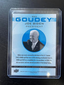 2021 UPPER DECK GOODWIN CHAMPIONS - BLUE - GOUDEY - J. BIDEN -