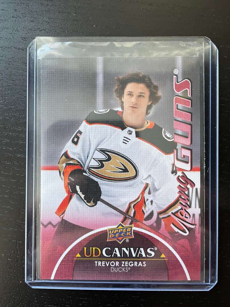 2021 UPPER DECK SERIES ONE - UD CANVAS - YOUNG GUNS - T. ZEGRAS -