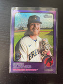 2022 TOPPS HERITAGE - PURPLE - SINGLES - SELECT YOUR PLAYER