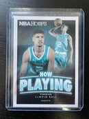 2020 PANINI HOOPS - NOW PLAYING - L. BALL -