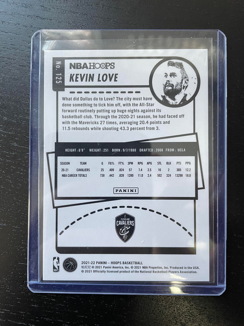 2021 PANINI HOOPS - 75TH ANNIVERSARY - K. LOVE - #125 - #'D/75