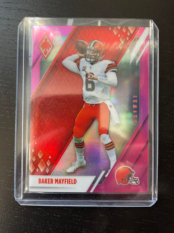 2021 PANINI PHOENIX - PINK - B. MAYFIELD - #26 - #'D/199