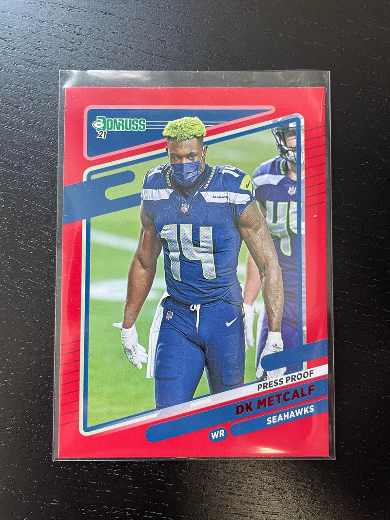 2021 PANINI DONRUSS - RED PRESS PROOF - SINGLES - SELECT YOUR PLAYER + RATED ROOKIES!