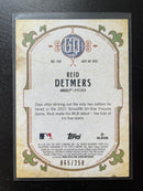 2022 TOPPS GYPSY QUEEN - INDIGO - R. DETMERS - #198 - #'D/250 - RC