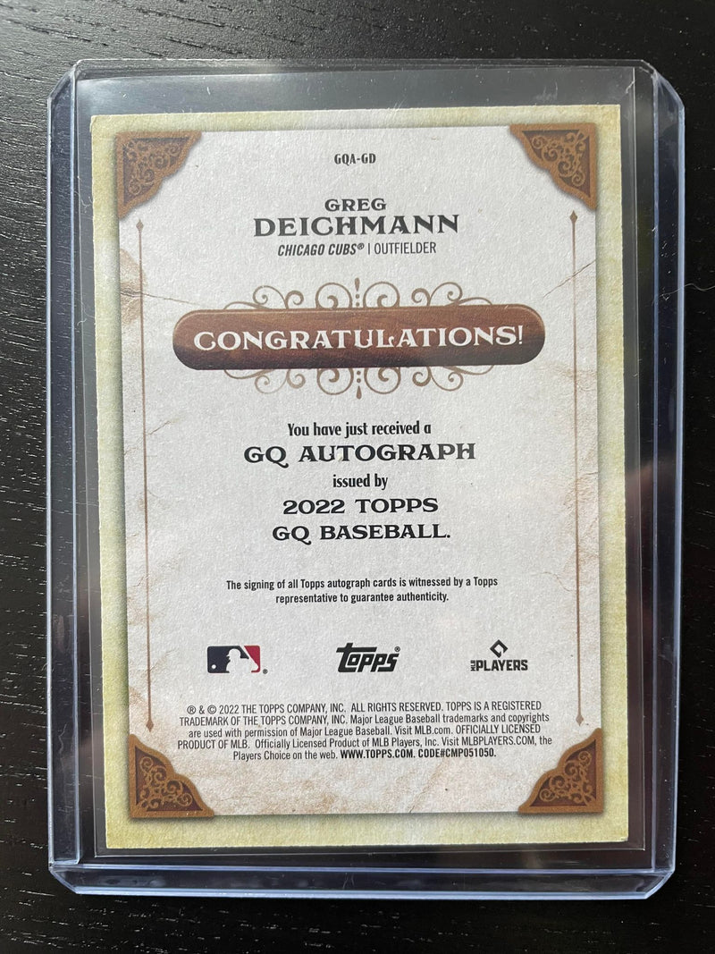 2022 TOPPS GYPSY QUEEN - G. DEICHMANN -