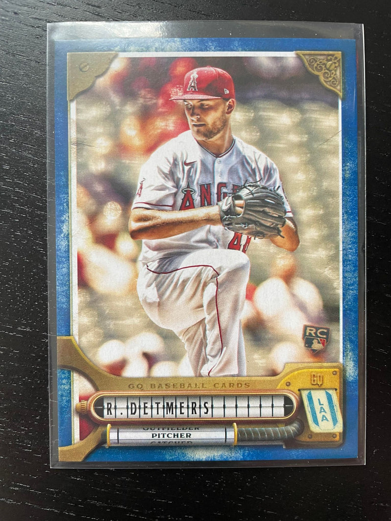 2022 TOPPS GYPSY QUEEN - INDIGO - R. DETMERS - #198 - #'D/250 - RC