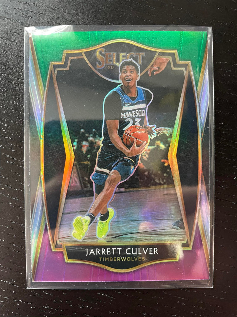 2020 PANINI SELECT - GREEN WHITE PURPLE PRIZM - SINGLES - SELECT YOUR PLAYER