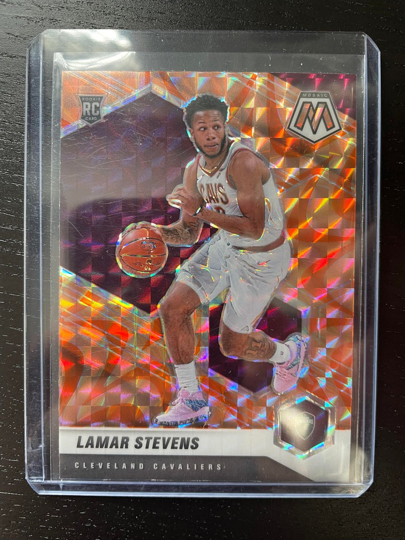 2020 PANINI MOSAIC - ORANGE REACTIVE PRIZM - ROOKIE - SELECT YOUR PLAYER