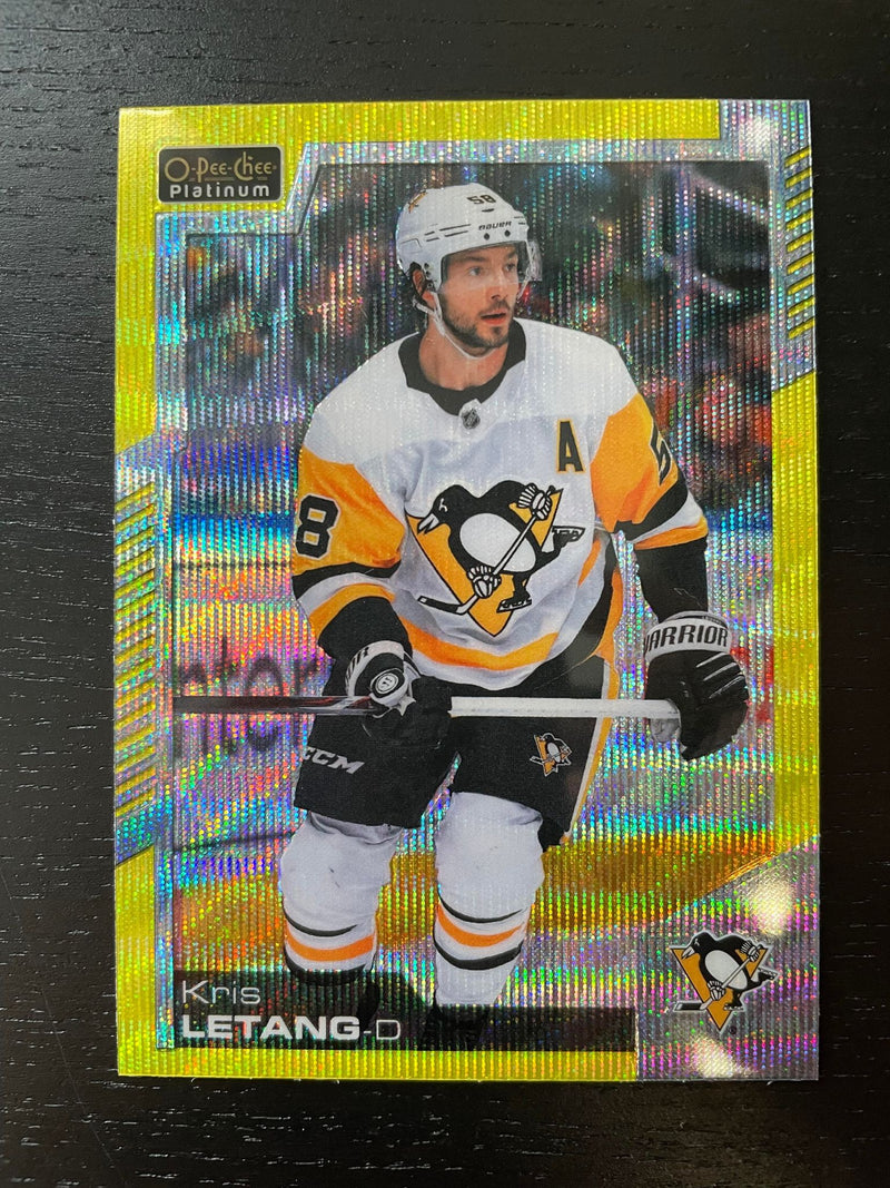2020 UPPER DECK O-PEE-CHEE PLATINUM - NEON YELLOW SURGE - SELECT YOUR PLAYERS